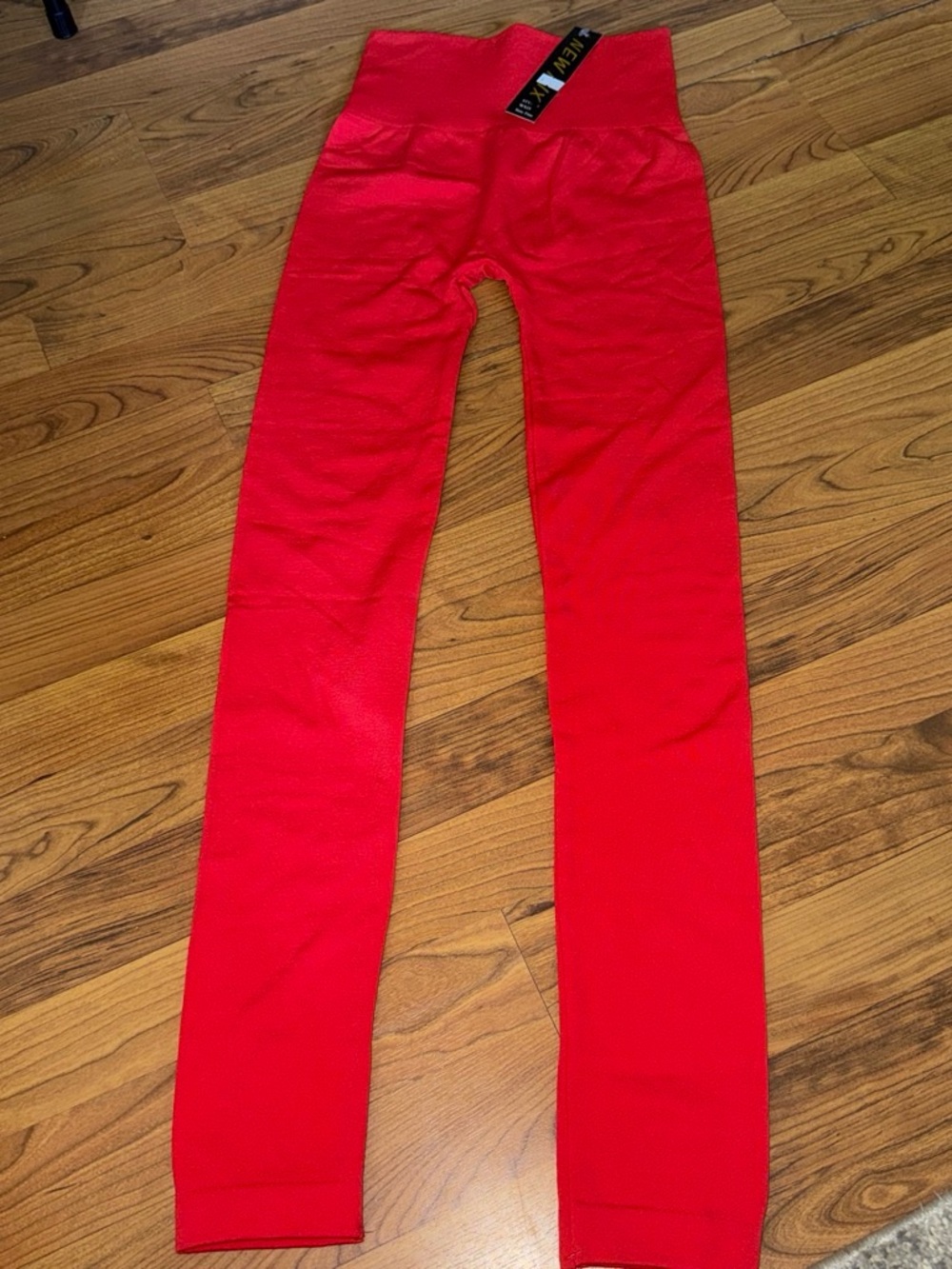 New Mix High-Waist Red Women's leggings